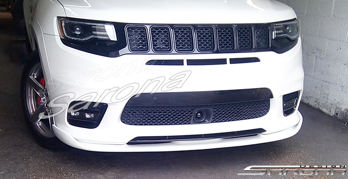 Custom Jeep Grand Cherokee  SUV/SAV/Crossover Front Lip/Splitter (2017 - 2021) - $590.00 (Part #JP-010-FA)